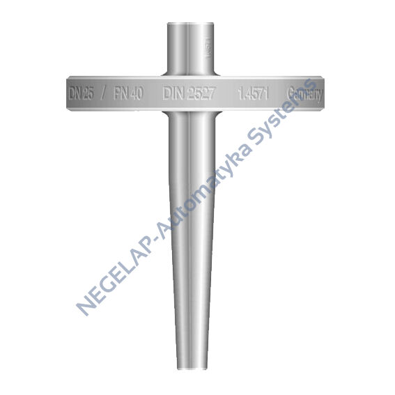 19.11 gniazdo termiczne, kołnierzowe, forma 4 zgodnie z DIN 437722