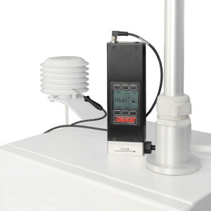 FP-25, FP-25BT - przenośny kalibrator dla analizatorów zanieczyszczenia powietrza; wskazanie przepływu, ciśnienia barometrycznego, temperatury, wilgotności względnej