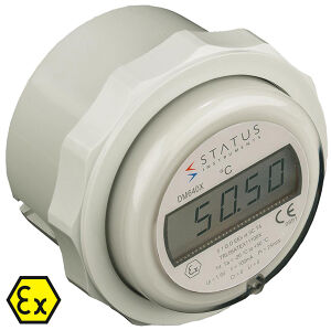 DM640X - miernik temperatury, zasilanie bateryjne, dla czujników RTD lub TC, wersja Ex