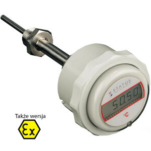 WYŚWIETLACZE - wyświetlacze z zasilaniem bateryjnym dla czujników temperatury, także Ex
