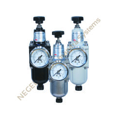 FR10 - filtro-regulator ciśnienia dla gazów; obudowa z aluminium lub ze stali nierdzewnej; wielkość 1/4"